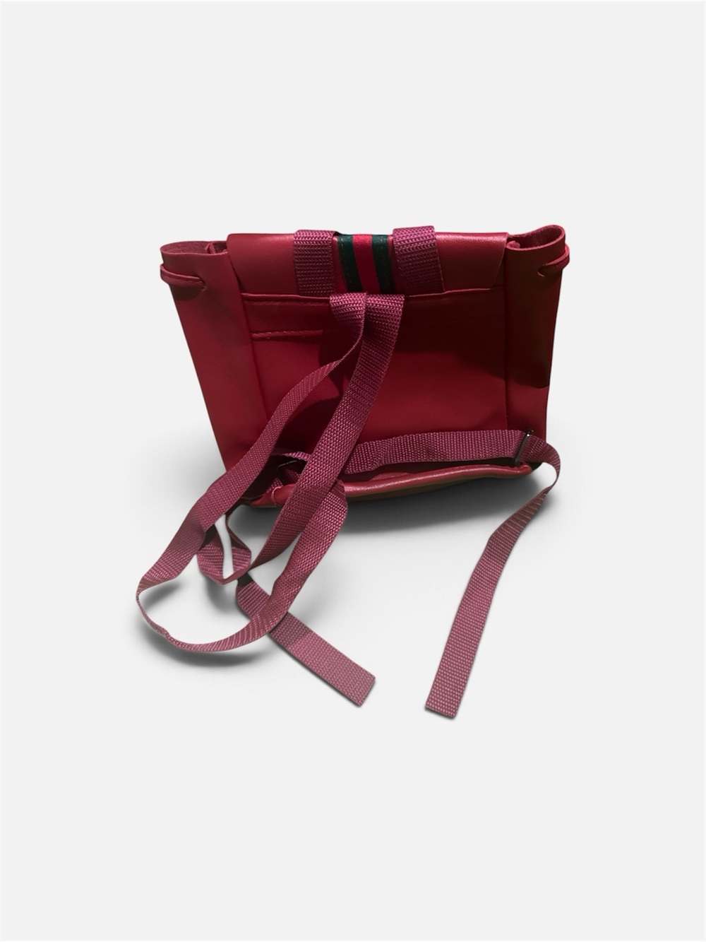 Women's Compact Crossbody Backpack - Berry Pink